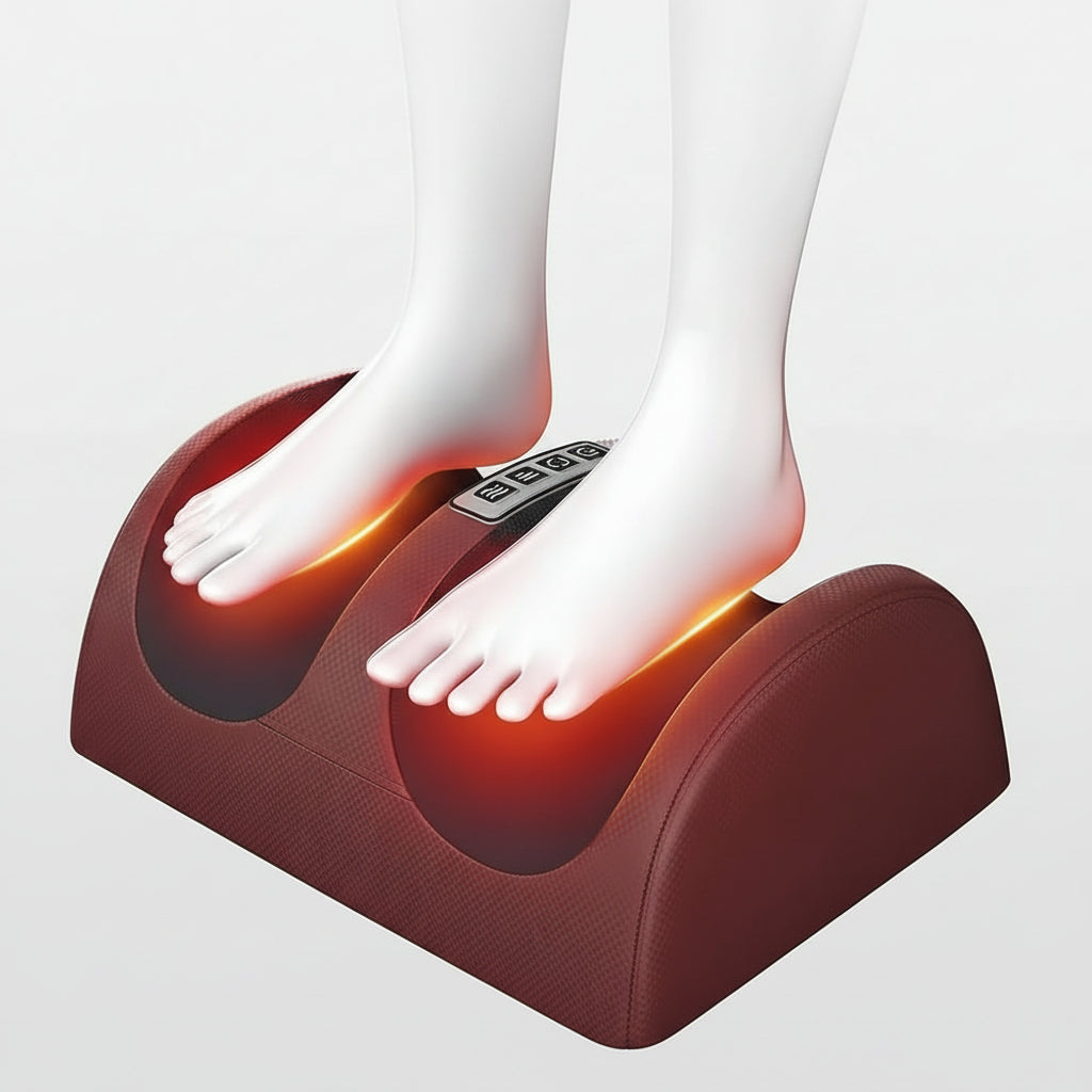 Kramano™ Masażer do stóp shiatsu z grzaniem i 12 kulkami 3D