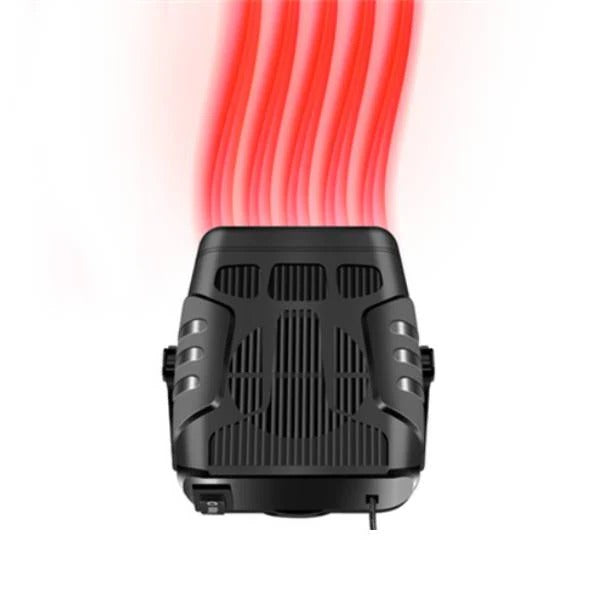 Termowentylator samochodowy 12V z chłodzeniem i obrotem 360°