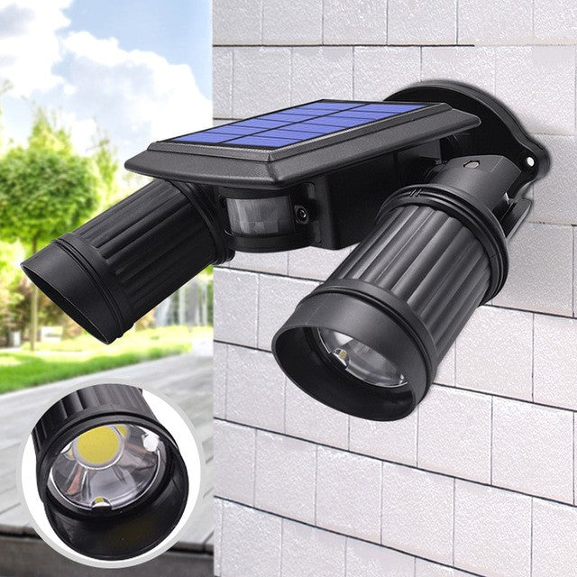 Kramano™ Lampa solarna z czujnikiem ruchu i 14 jasnymi diodami LED