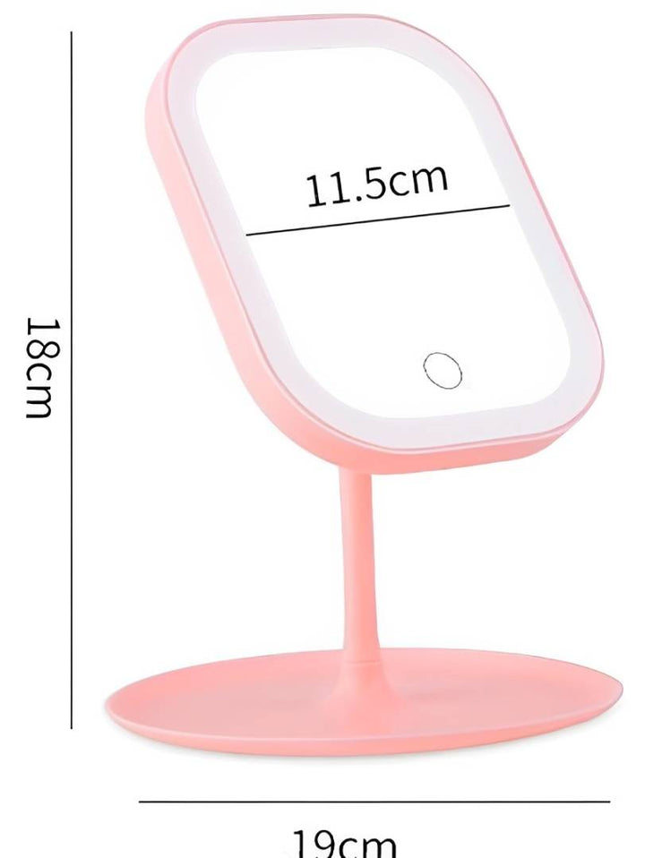 Kramano™ Przenośne lusterko do makijażu LED z trzema trybami światła