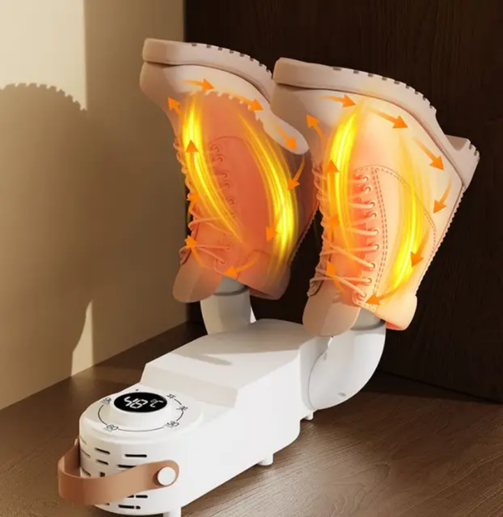 Elektryczna suszarka i osuszacz do butów na mokre obuwie