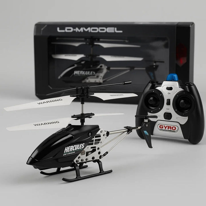Helikopter zdalnie sterowany z LED i żyroskopem do stabilnego lotu