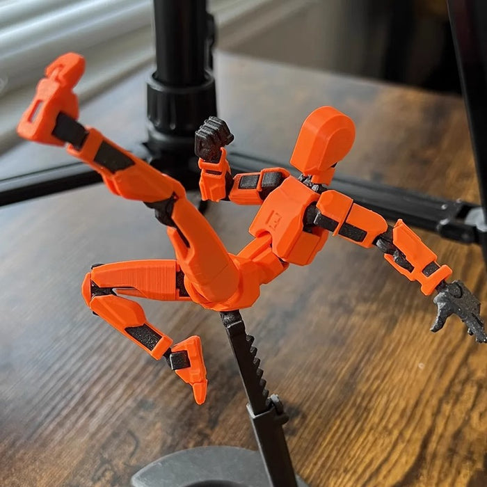 Kramano  Ruchoma figurka robota z druku 3D z akcesoriami