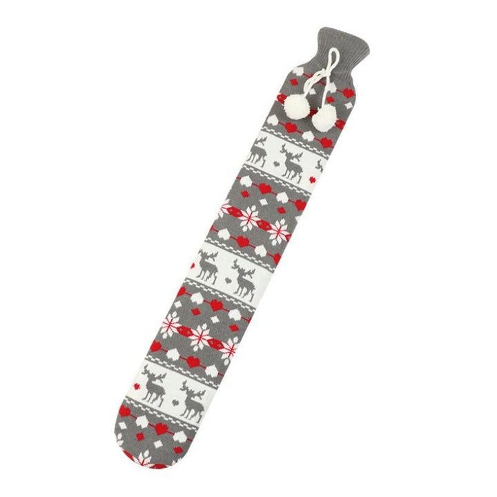 Kramano™ Długi termofor 72 cm z miękkim pokrowcem