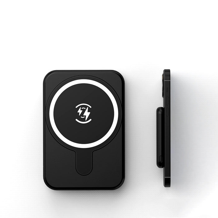 Kramano  Magnetyczny mini powerbank z ładowaniem bezprzewodowym