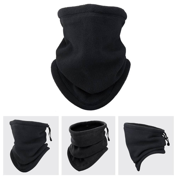 Polarowy komin zimowy na twarz, wiatroodporny, miękki, unisex, 2 kolory