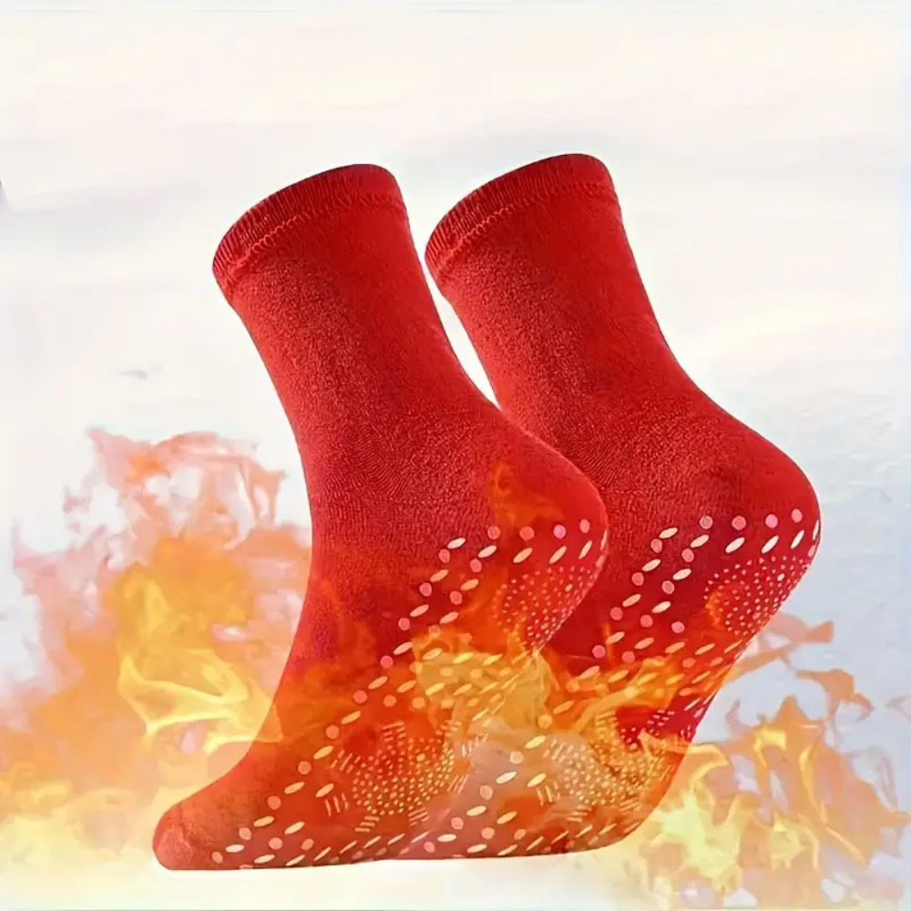 Kramano™ Podgrzewane skarpety sportowe z akumulatorem, 5 par – unisex