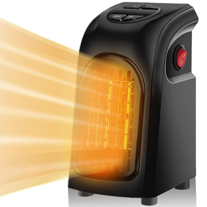 Kramano™ Termowentylator do gniazdka PTC z termostatem