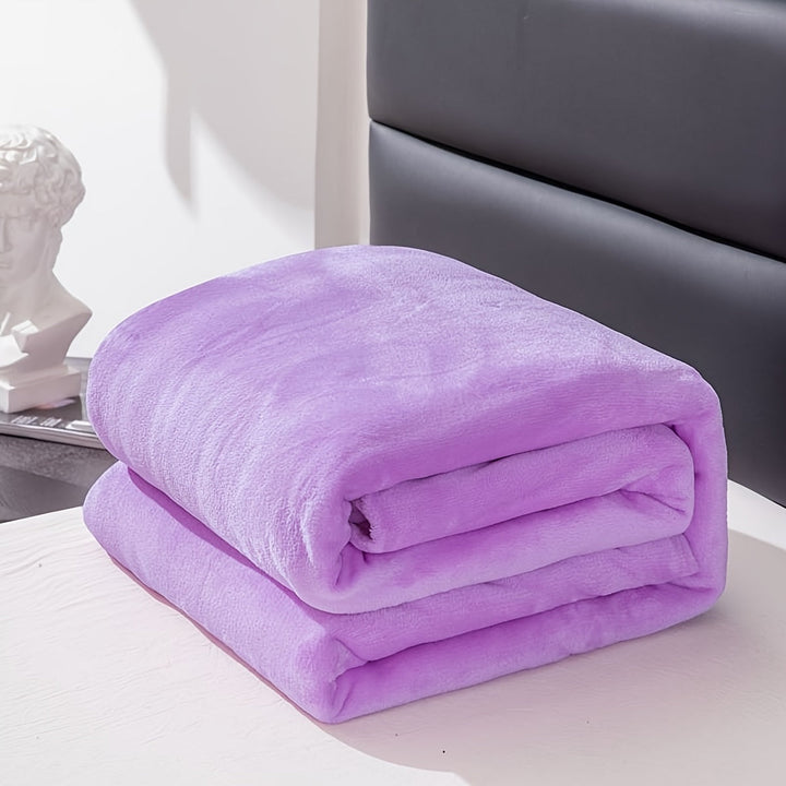Kramano™ Miękki koc flanelowy na kanapę, łóżko i kemping