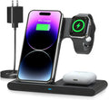 Kramano™ Składana ładowarka indukcyjna 3w1 do iPhone'a, Watch i AirPods