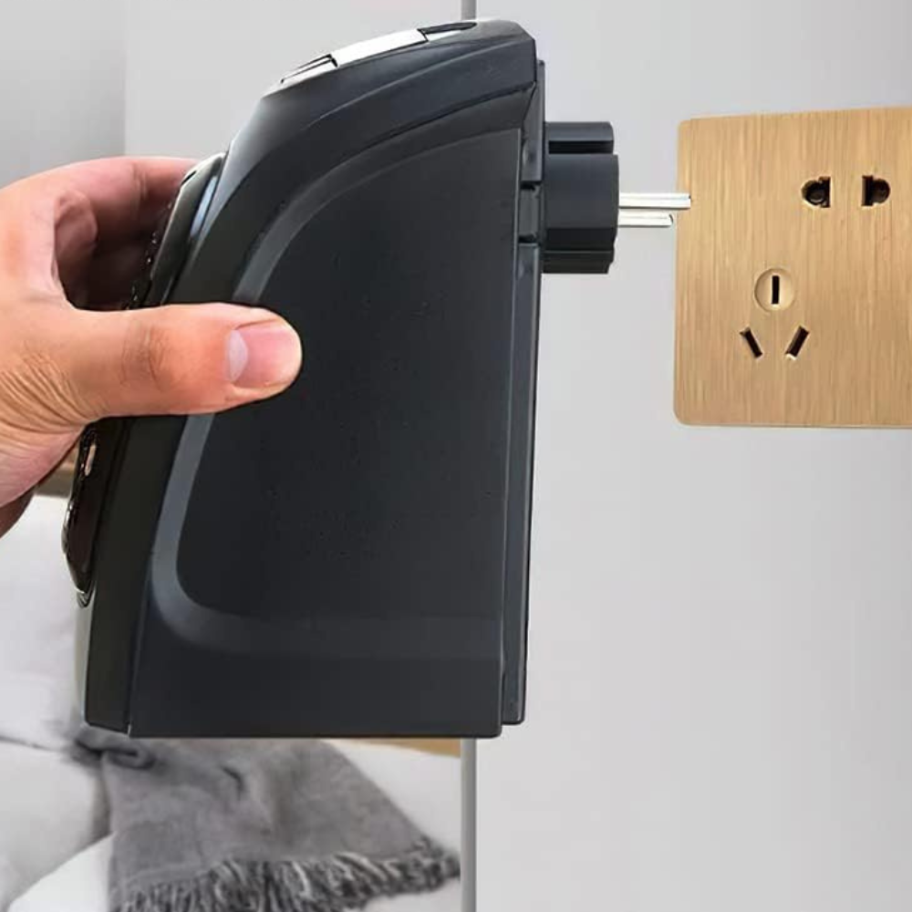 Kramano™ Termowentylator do gniazdka PTC z termostatem