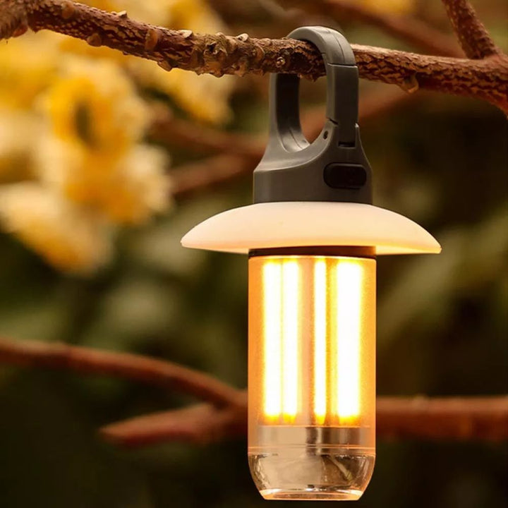 Akumulatorowa lampa kempingowa LED, zestaw 2 szt., 5 trybów