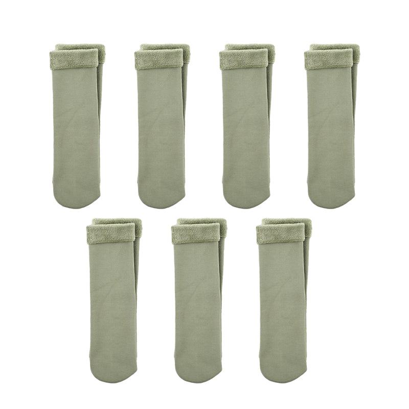 Super miękkie pluszowe skarpety damskie na zimowe wieczory
