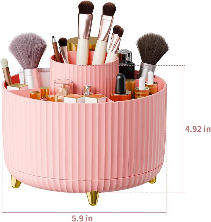 Kramano™ Obrotowy organizer na kosmetyki 360° z pięcioma przegródkami