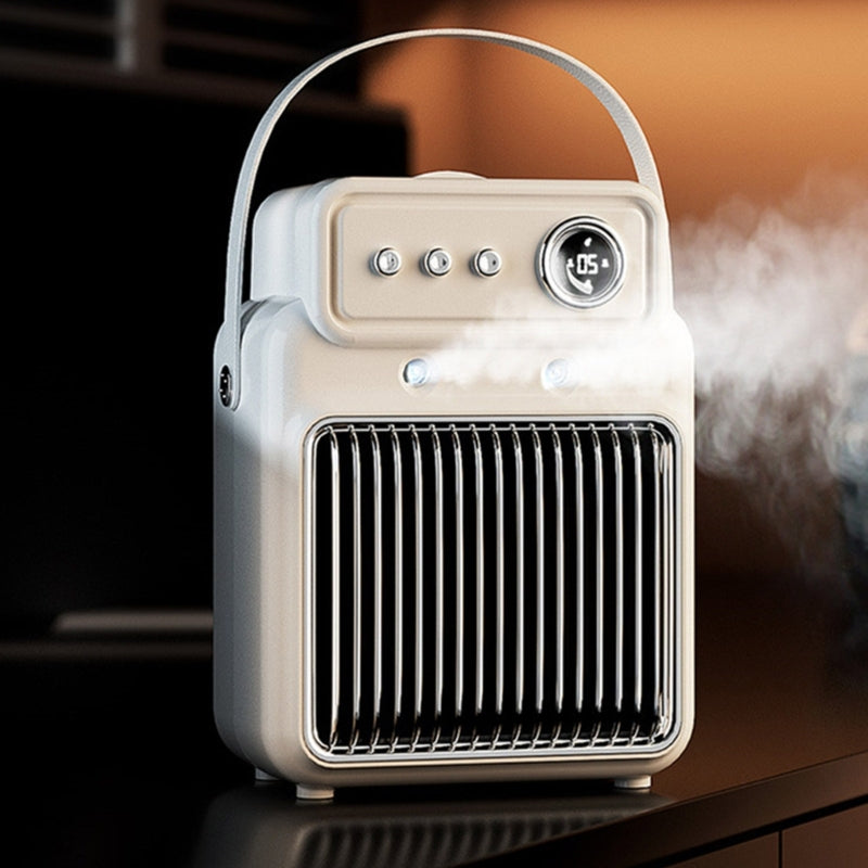 Termowentylator 1200 W z nawilżaczem – z ochroną przed przegrzaniem