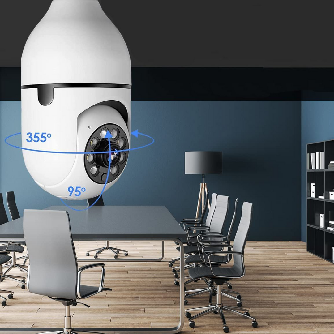 Kramano™ Kamera w żarówce z widokiem 360° i noktowizją przez Wi-Fi
