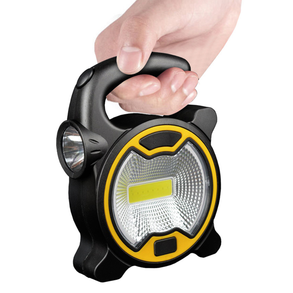 Kramano™ Przenośna lampa robocza COB LED z uchwytem i dwoma trybami