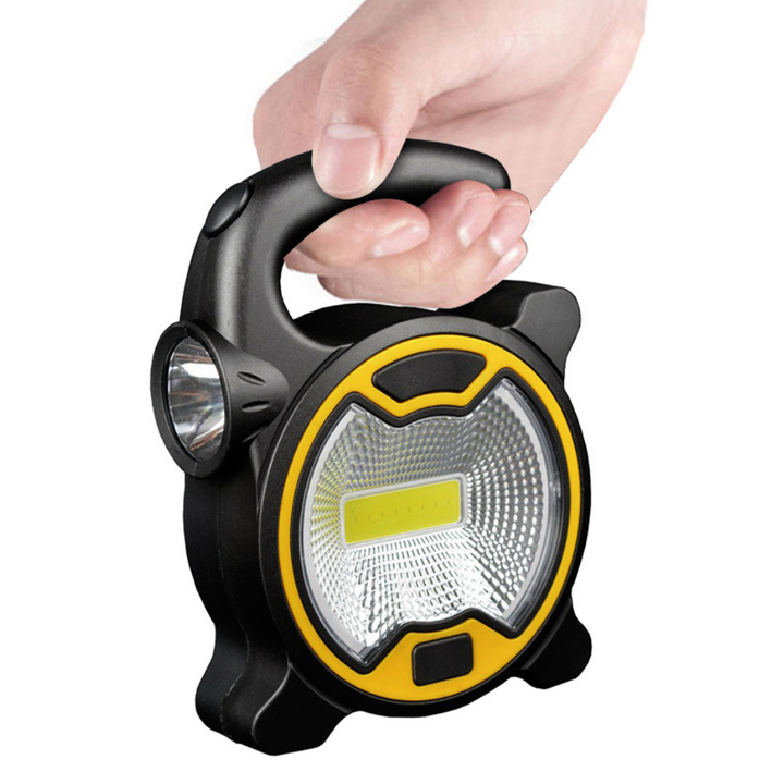 Kramano™ Przenośna lampa robocza COB LED z uchwytem i dwoma trybami