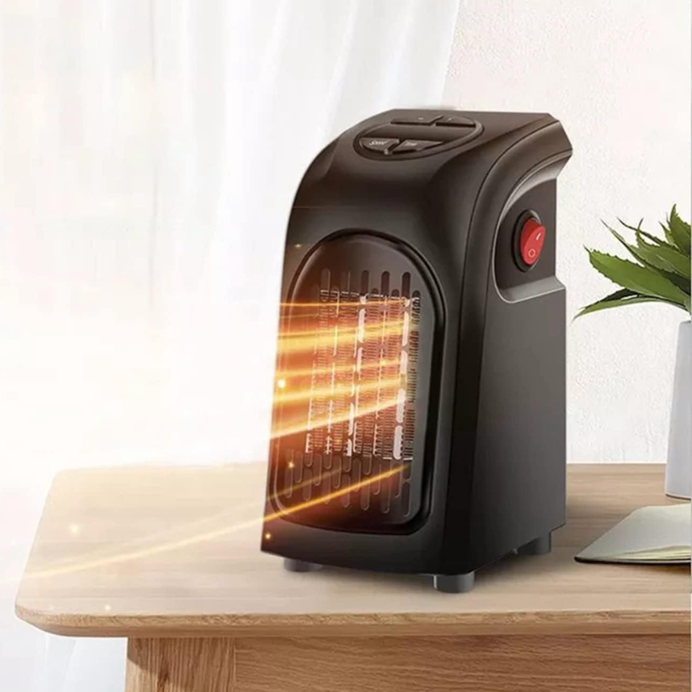 Kramano™ Termowentylator do gniazdka PTC z termostatem