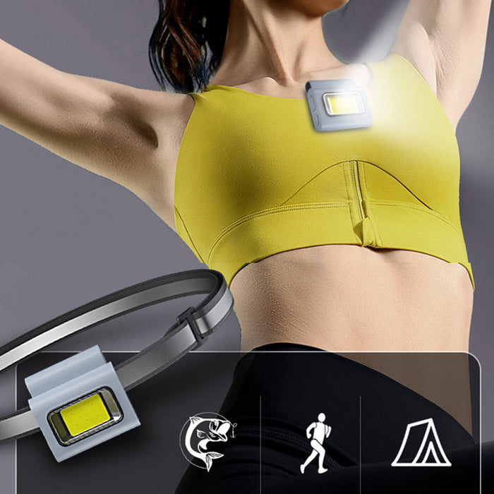 Kramano™ Magnetyczna mini latarka COB z ładowaniem USB, 200 lumenów