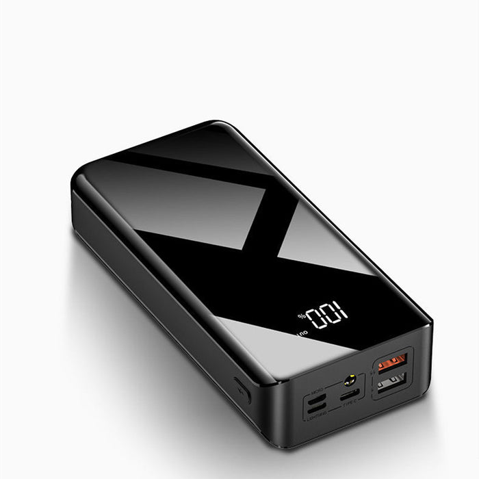 Kramano  Powerbank 30000 mAh z wyświetlaczem LCD i kilkoma portami
