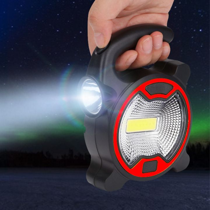 Kramano™ Przenośna lampa robocza COB LED z uchwytem i dwoma trybami