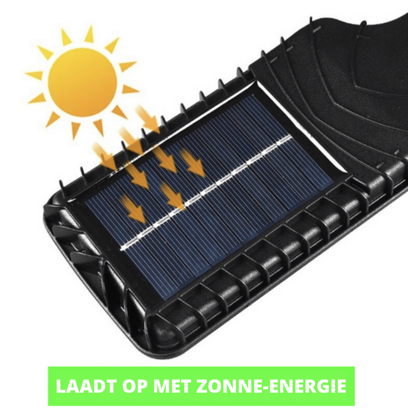 Solarna lampa zewnętrzna LED z czujnikiem ruchu i pilotem