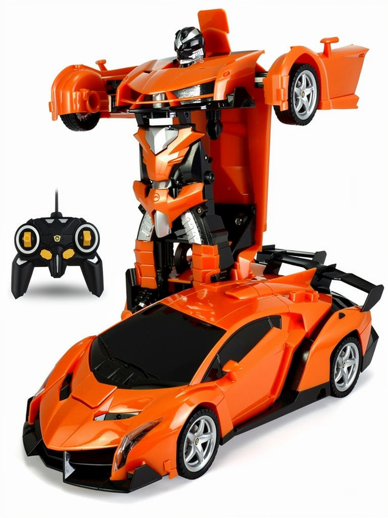 Kramano™ Zdalnie sterowane auto zmieniające się w robota – 2 zabawki w 1