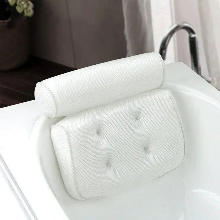 Ergonomiczna poduszka do wanny z przyssawkami pod kark