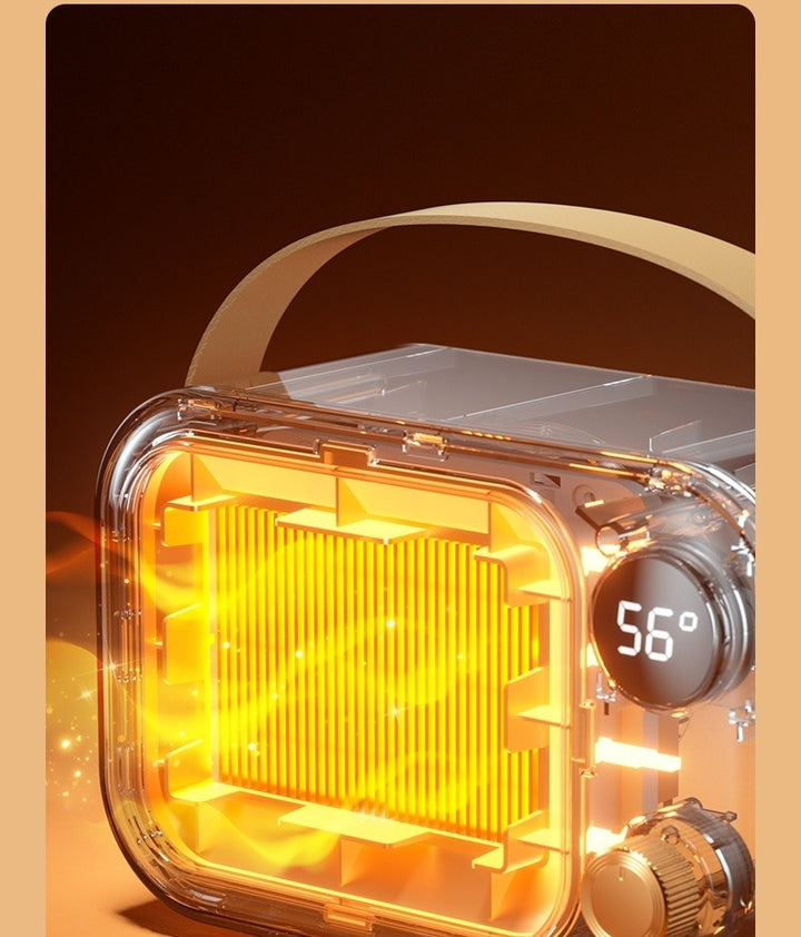 Termowentylator w stylu retro radia