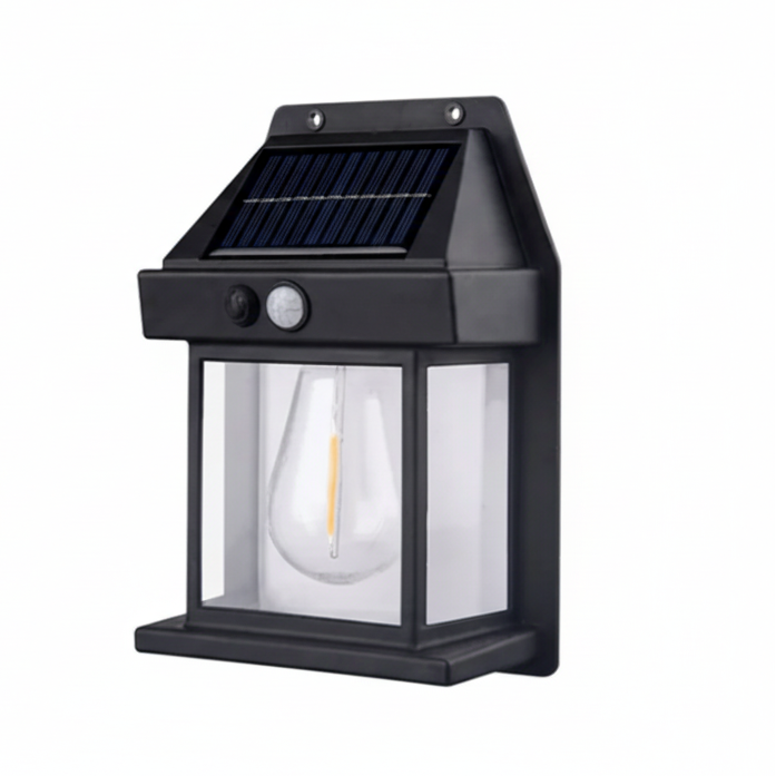 Solarny reflektor ogrodowy z czujnikiem ruchu, wodoodporny