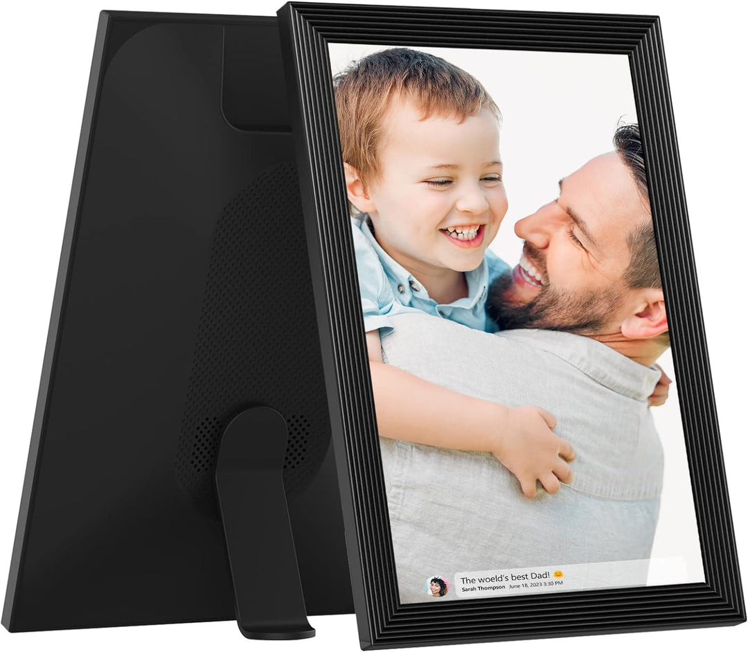 Cyfrowa ramka na zdjęcia 10,1" z Wi-Fi, wideo i aplikacją