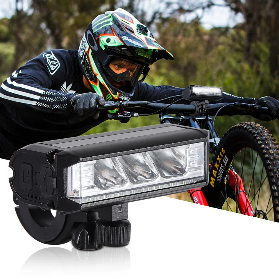 Kramano™ Akumulatorowa lampka rowerowa LED, wodoodporna IPX6