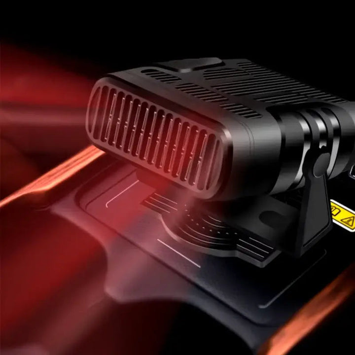 Kramano™ Ogrzewacz i wentylator samochodowy 12V z obrotem 360°