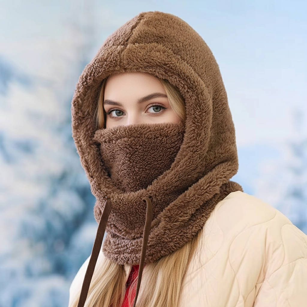 Kramano™ Kominiarka z polaru ze ściągaczami i wydłużoną szyją