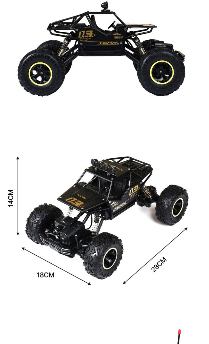 Kramano™ Zdalnie sterowany monster truck 4x4 w skali 1:12 w teren