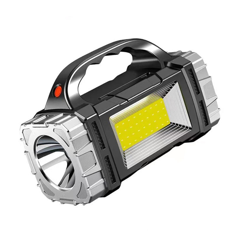 Kramano™ Latarka LED ładowana solarnie z lampą COB i powerbankiem