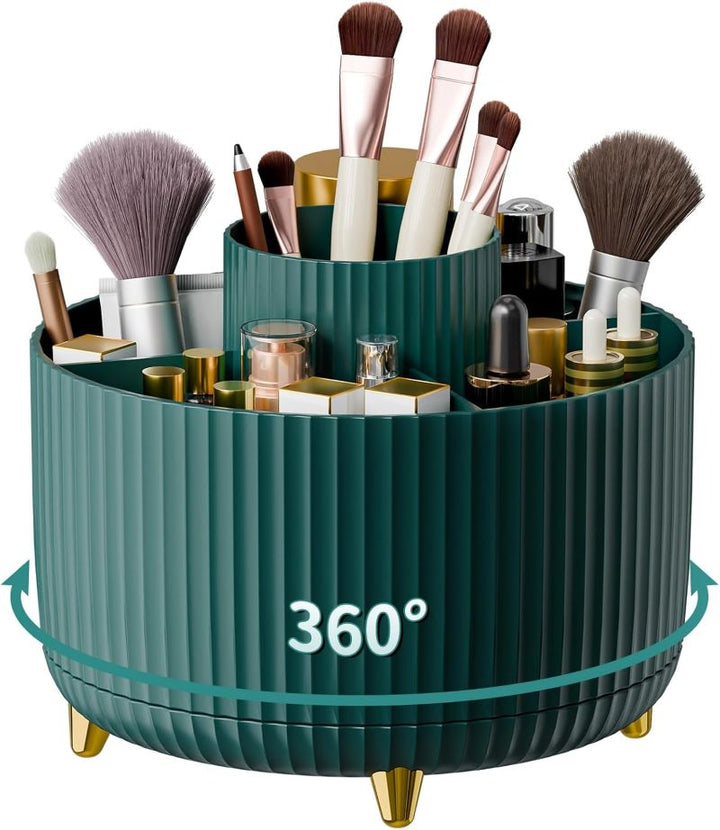 Kramano™ Obrotowy organizer na kosmetyki 360° z pięcioma przegródkami