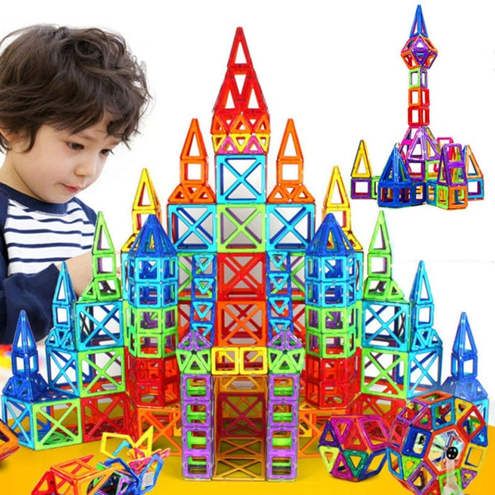 Kramano™ Mini klocki magnetyczne 110 elementów do kreatywnej zabawy