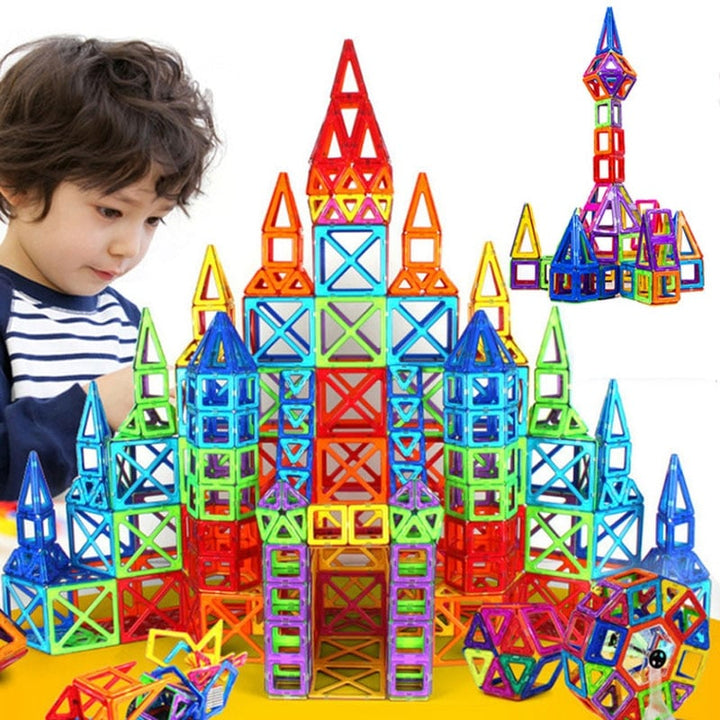 Kramano™ Mini klocki magnetyczne 110 elementów do kreatywnej zabawy