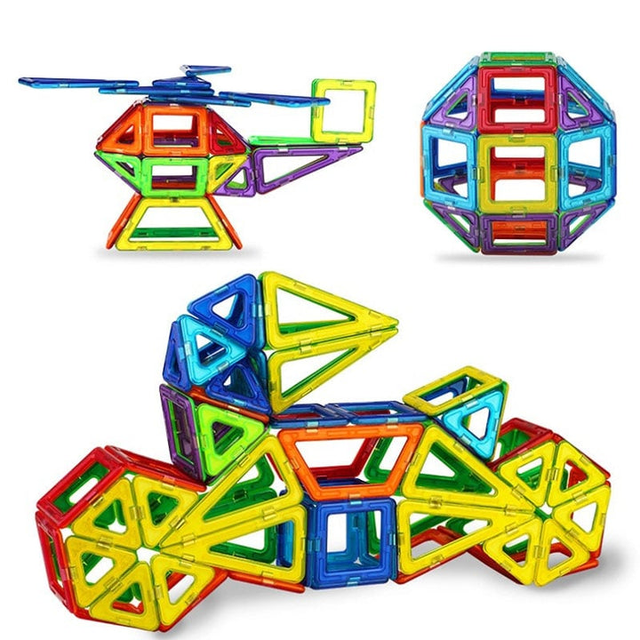 Kramano™ Mini klocki magnetyczne 110 elementów do kreatywnej zabawy