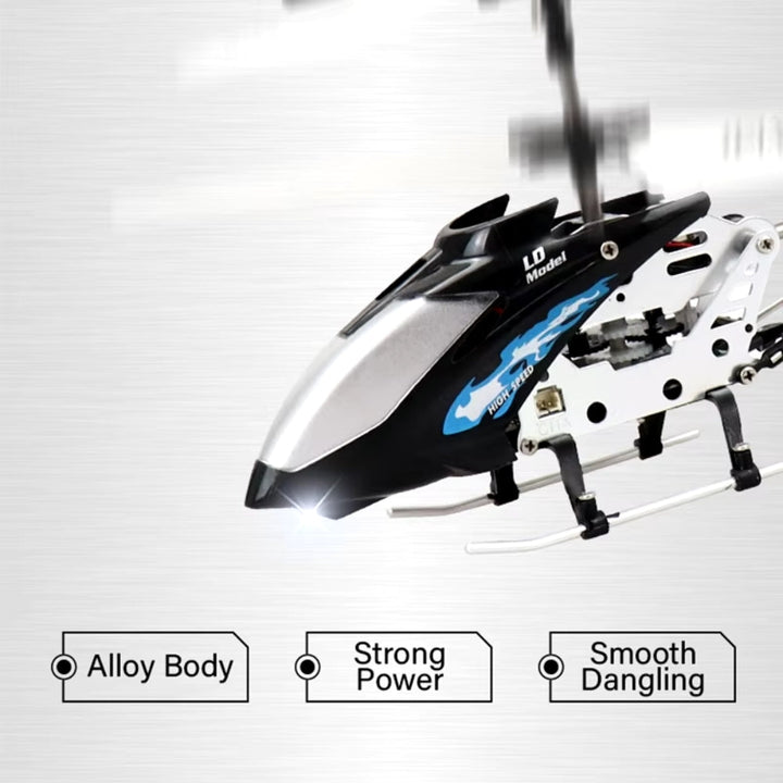 Helikopter zdalnie sterowany z LED i żyroskopem do stabilnego lotu