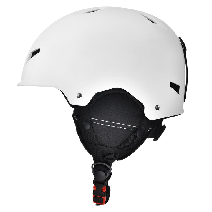 Kask narciarski z miękką wyściółką amortyzującą uderzenia