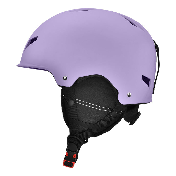 Kask narciarski z miękką wyściółką amortyzującą uderzenia