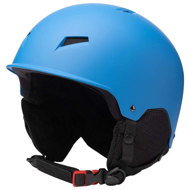Kask narciarski z miękką wyściółką amortyzującą uderzenia