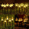 Kramano™ Świąteczne lampki solarne z akrylu z ciepłym światłem LED