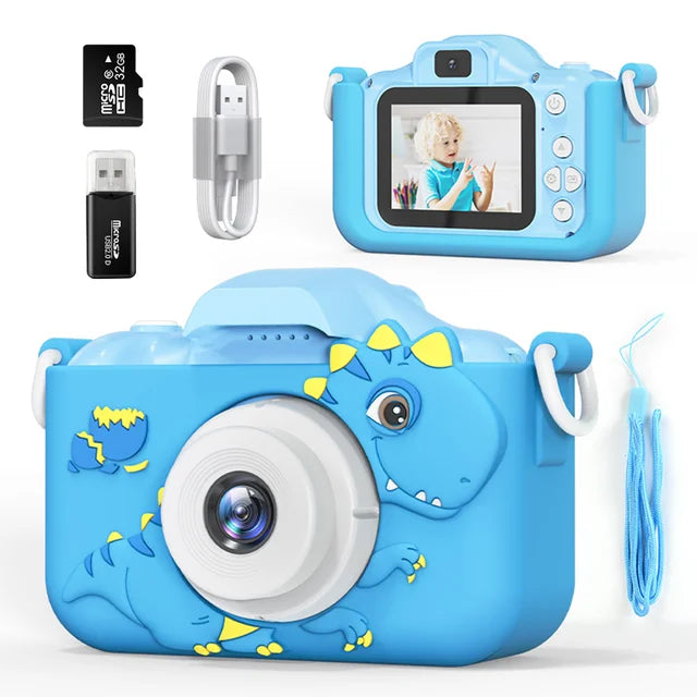 Aparat cyfrowy dla dzieci 30 MP z wideo 1080p i kartą 32 GB