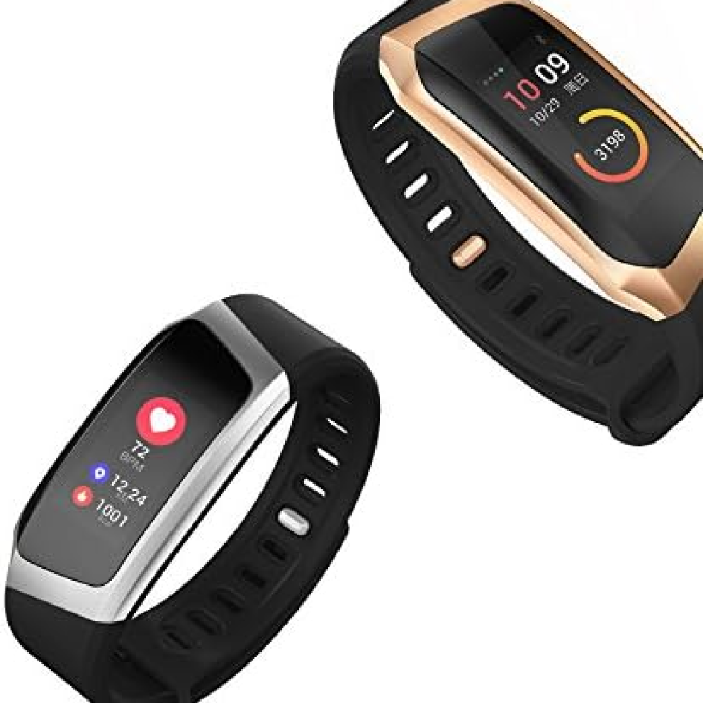 Smartwatch fitness z monitorem snu, tętna i krokomierzem