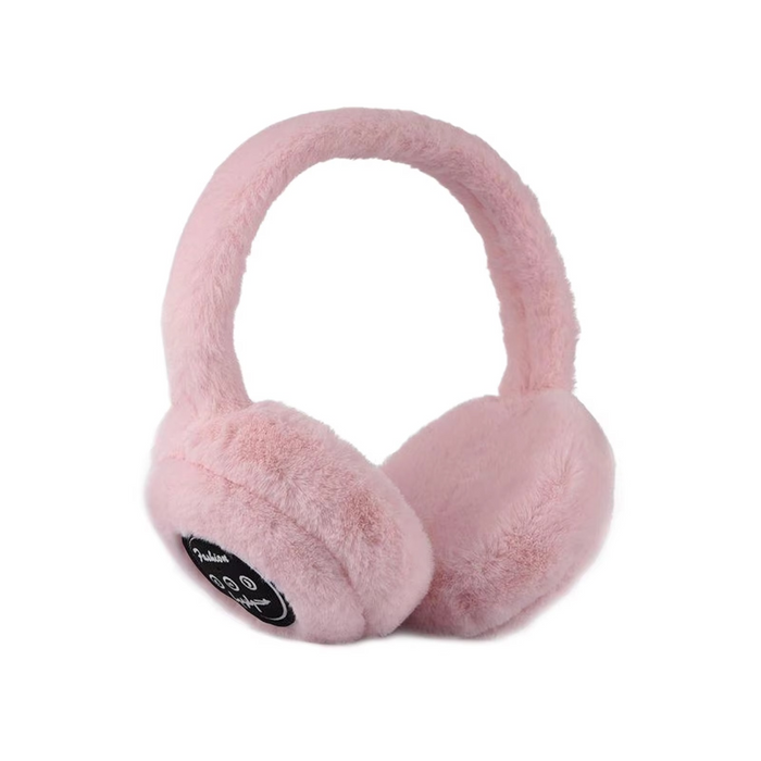 Kramano™ Pluszowe nauszniki ze słuchawkami Bluetooth i miękkim futerkiem