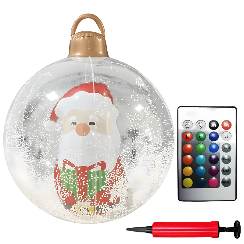 Dmuchana figura świąteczna z kolorowym oświetleniem LED